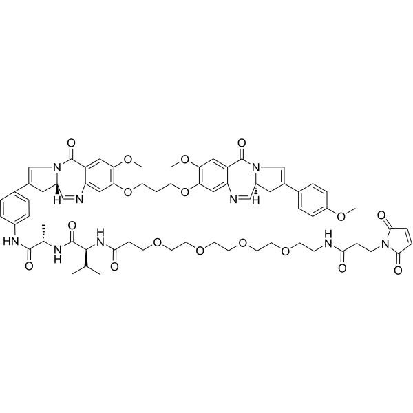 Mal-PEG4-VA-PBD 1342820-68-1